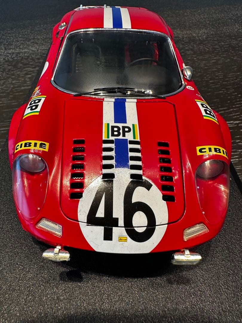 マテル 1/18 フェラーリ DINO 246GT LM1972ルマン エリート - メルカリ