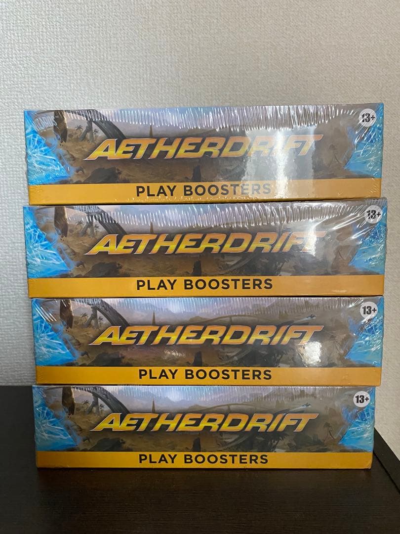 Lotus　霊気走破 プレイブースターパック英語版BOX 4箱 MTG 霊気走破 プレイ・ブースター BOX開封レビュー｜収録カード・封入