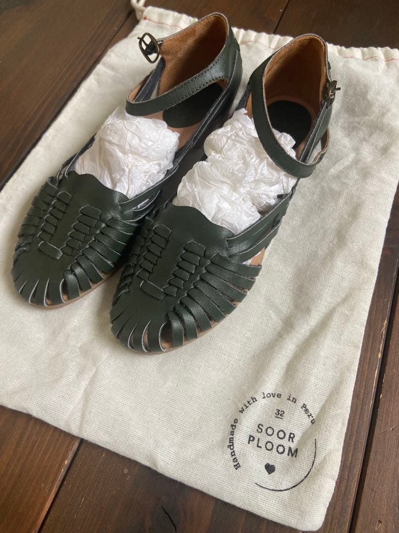 美品】SOOR PLOOM Huarache Sandal32収納袋付サンダル
