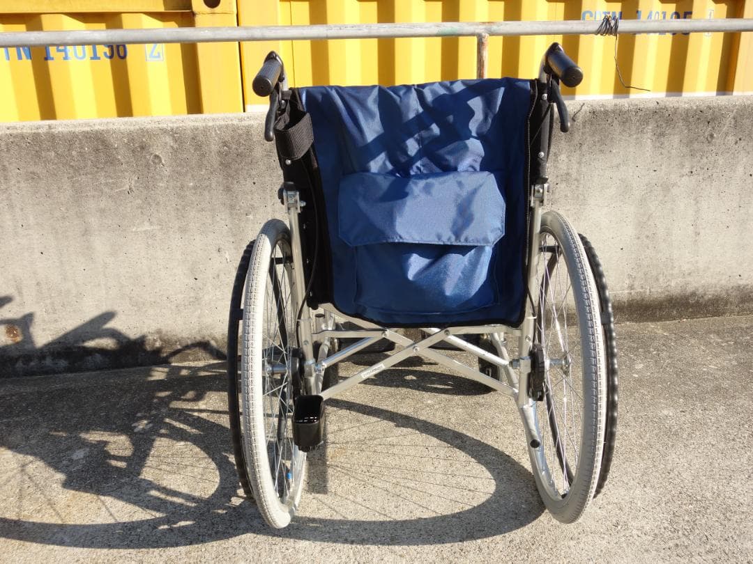 K▽川村義肢 車いす 車椅子 スタンダード 自走型 自走用 (38212