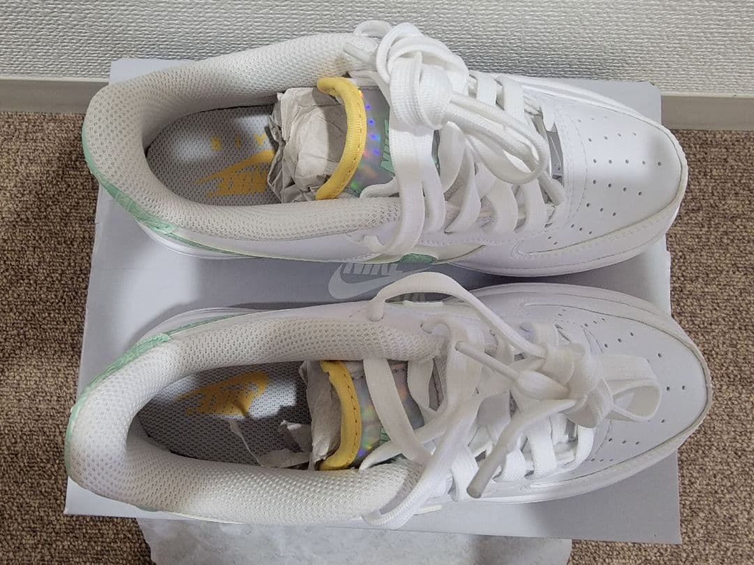 NIKE AIR FORCE 1 22.5cm ジュニアシューズ