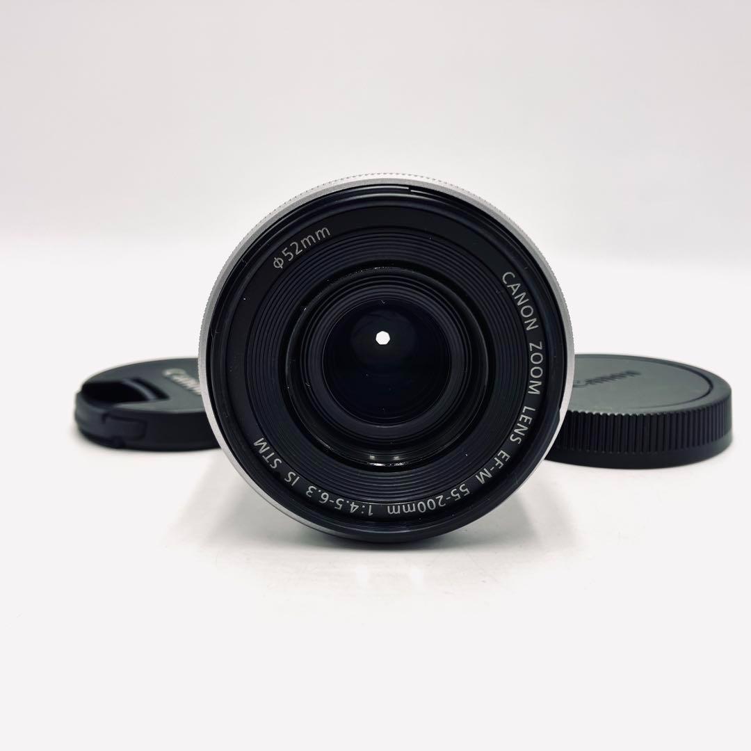 Canon EF-M 55-200mm F4.5-6.3 IS STM シルバー