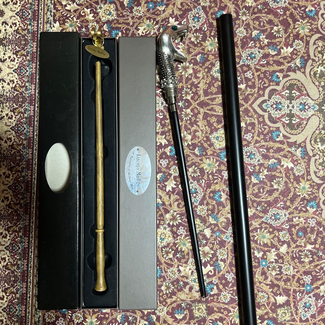 セット】ルシウス マルフォイ 杖 ステッキ ハリーポッター - メルカリ