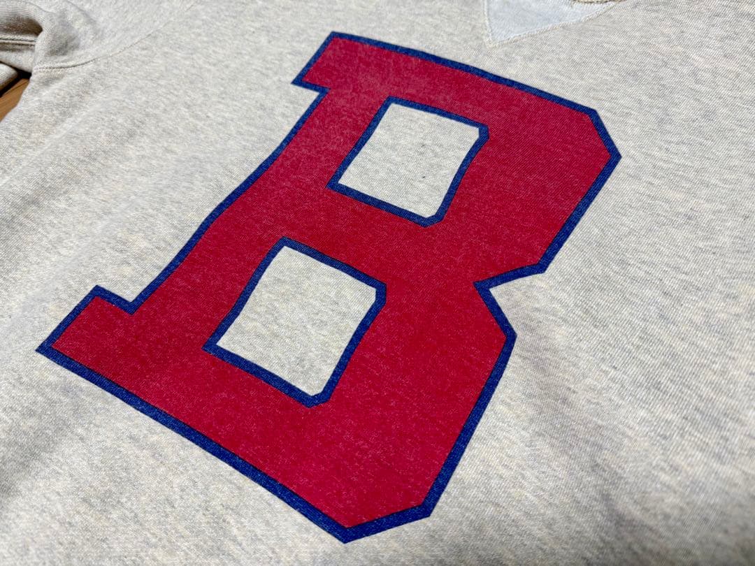 《最終値下げ》BONCOURA 両Vトレーナー バックプリント 36