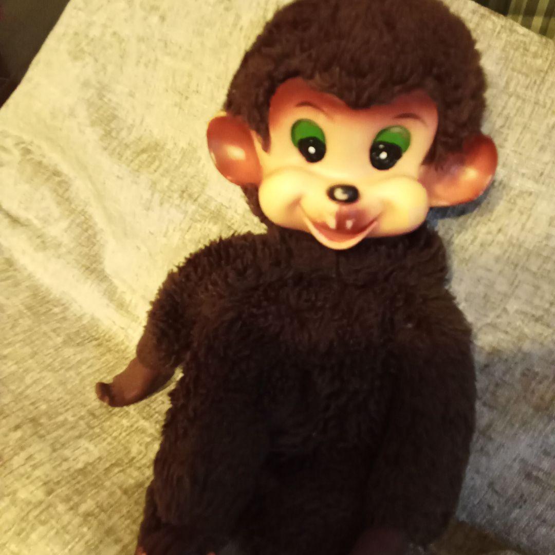 昭和レトロ ヴィンテージ セキグチ製 くたくたモンキーラブラブ サル