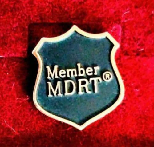 MDRT ラペルピンバッジ 新品同様 アート用品
