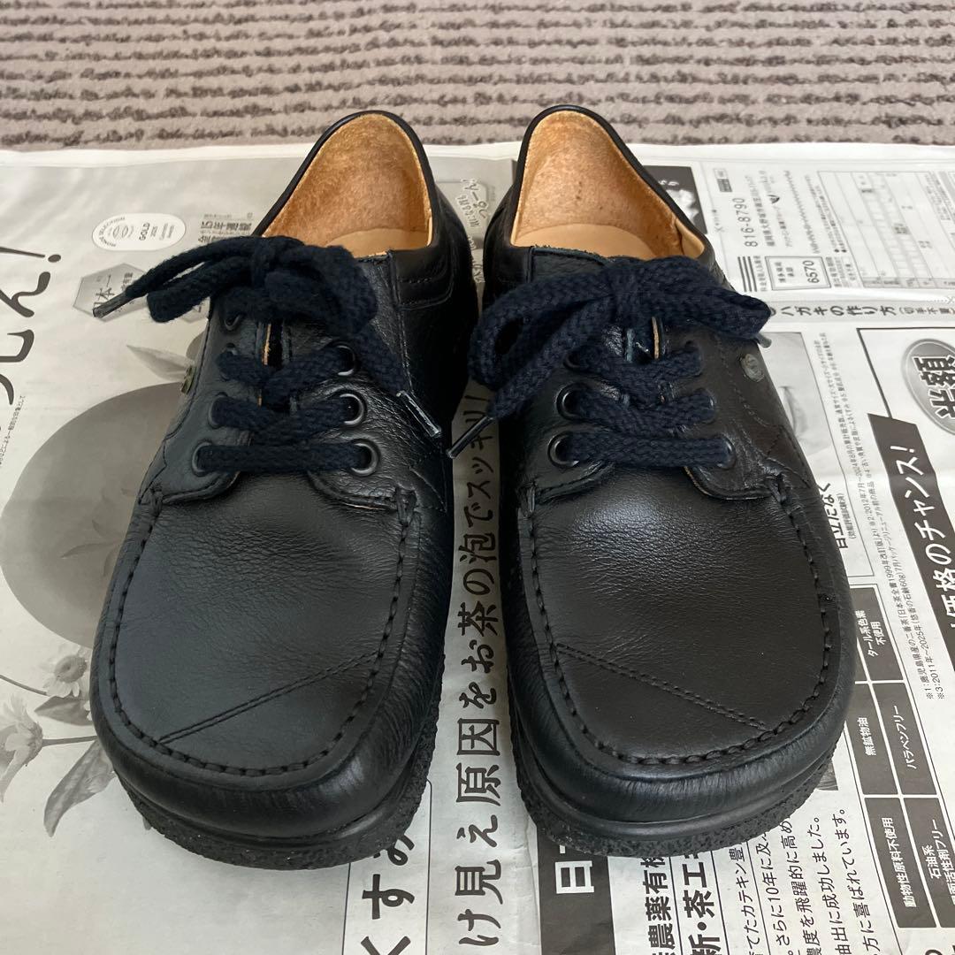 20%OFF! ヤコフォーム　ブラック　23cm ヤコフォーム【裸足と同じ骨格で歩ける靴】1258（牛革スタンダード