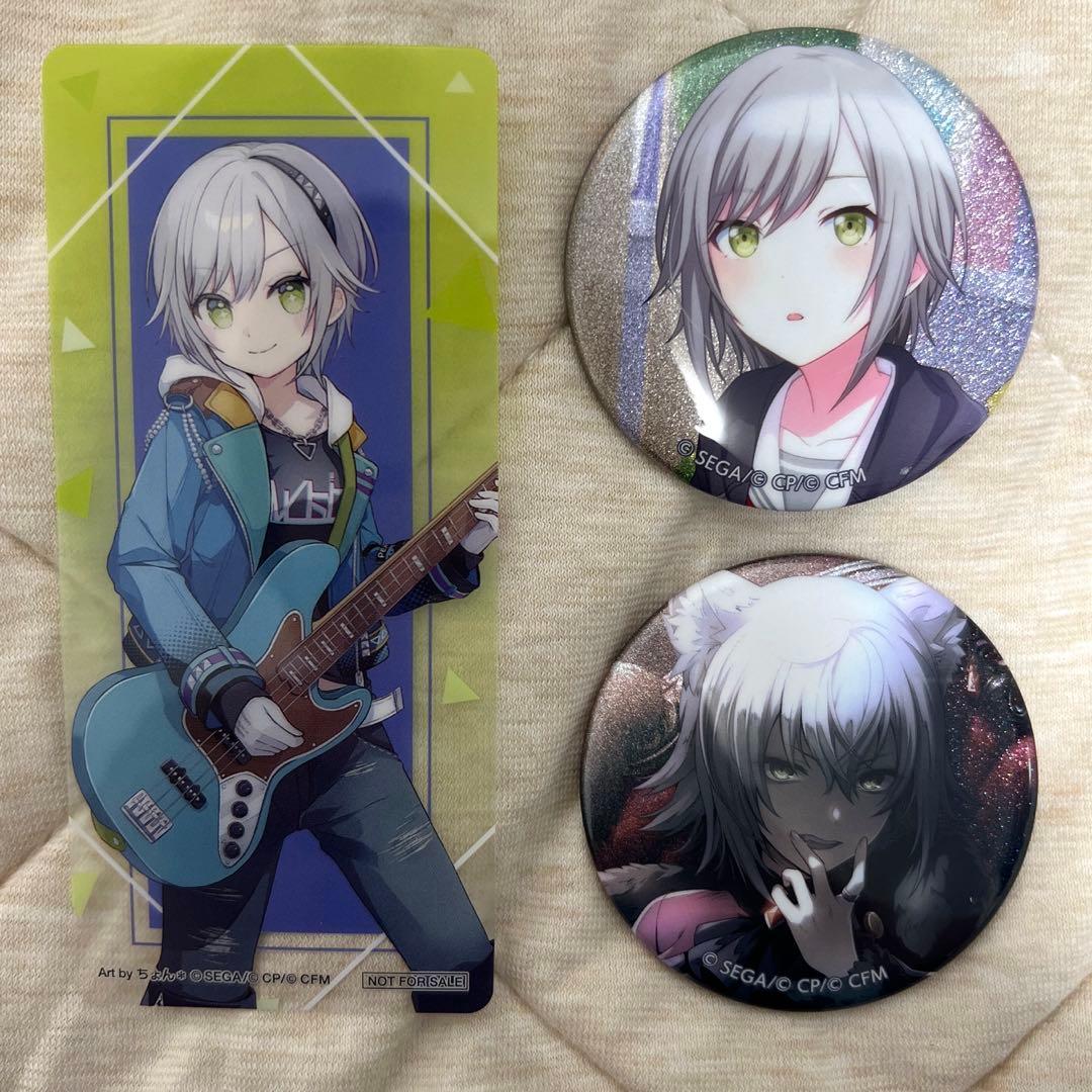 プロセカ グリッター缶バッジ 日野森志歩 25A 26A - メルカリ