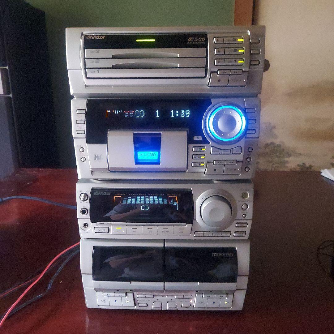 ビクターコンポ CD,MD3ディスクシステム MX-MD700 - メルカリ