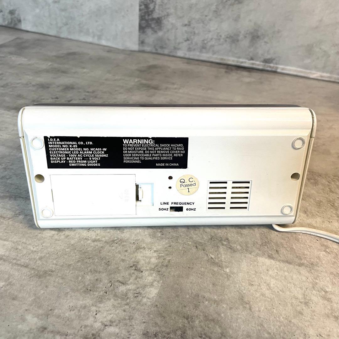 激レア！HARDCORE x 立花ハジメ x 藤原ヒロシ LEDデジタルクロック