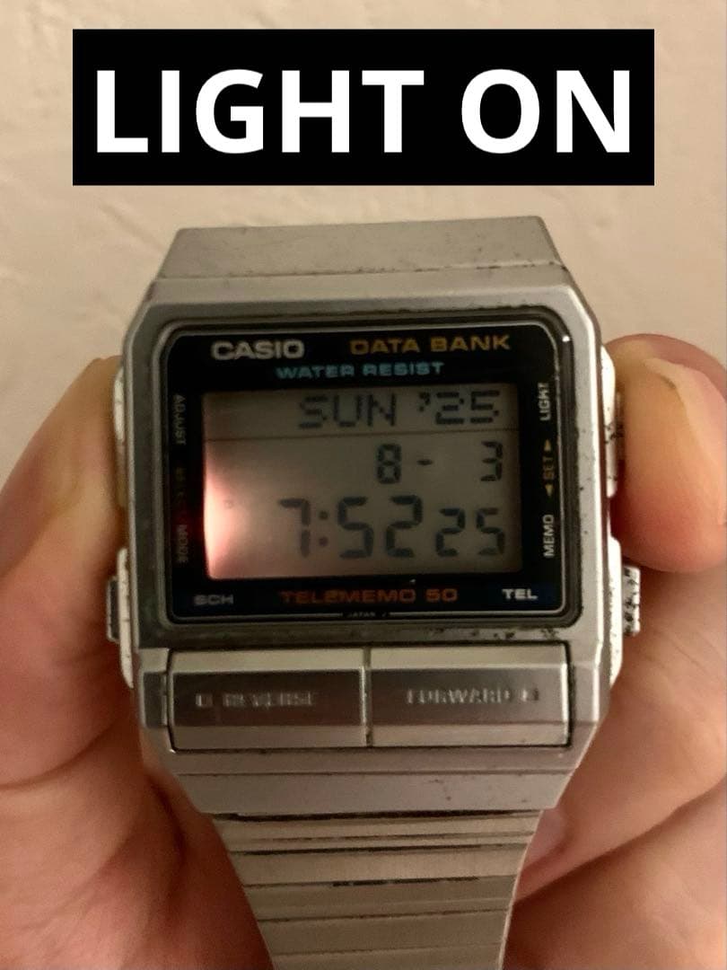 最終値下げ)CASIO カシオ DB-520 データバンク デジタル チプカシ