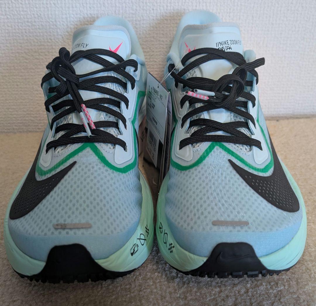 [新品未使用タグ付き]　ナイキ ズームフライ 6 水色　25.0cm