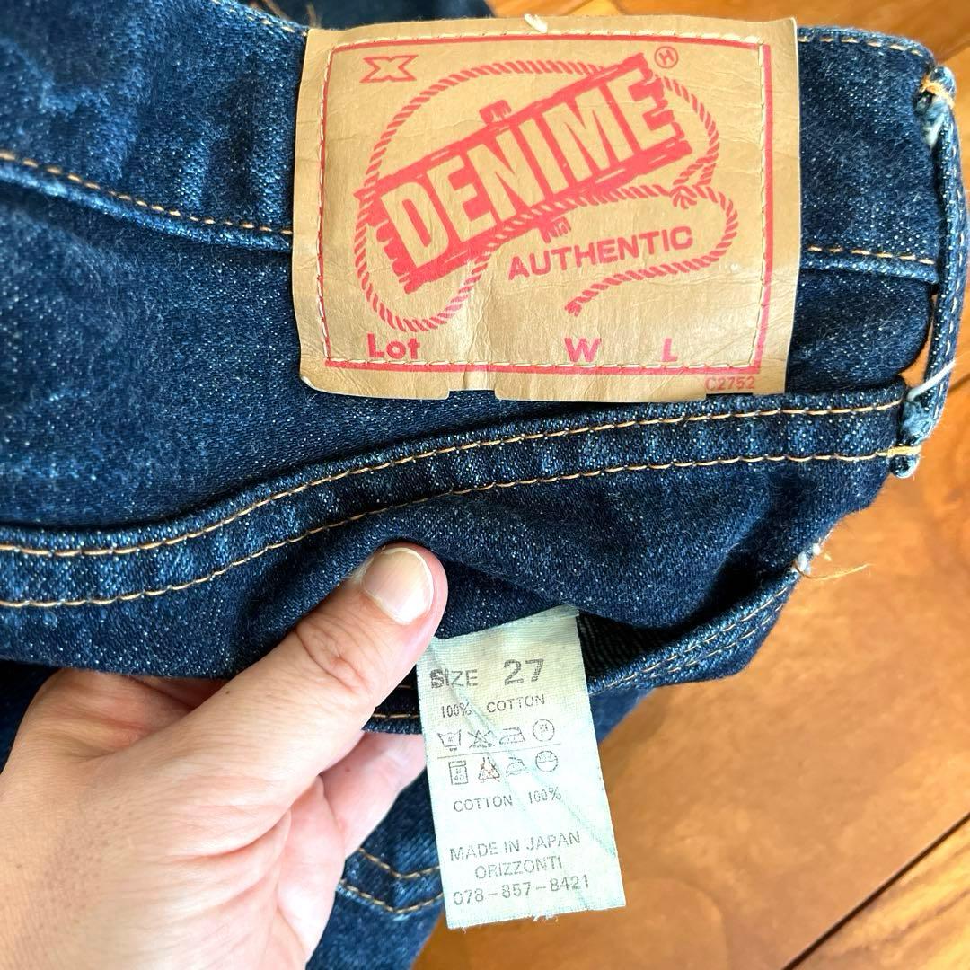旧ドゥニーム DENIME size27 デニム オリゾンティ期 紙パッチ - メルカリ