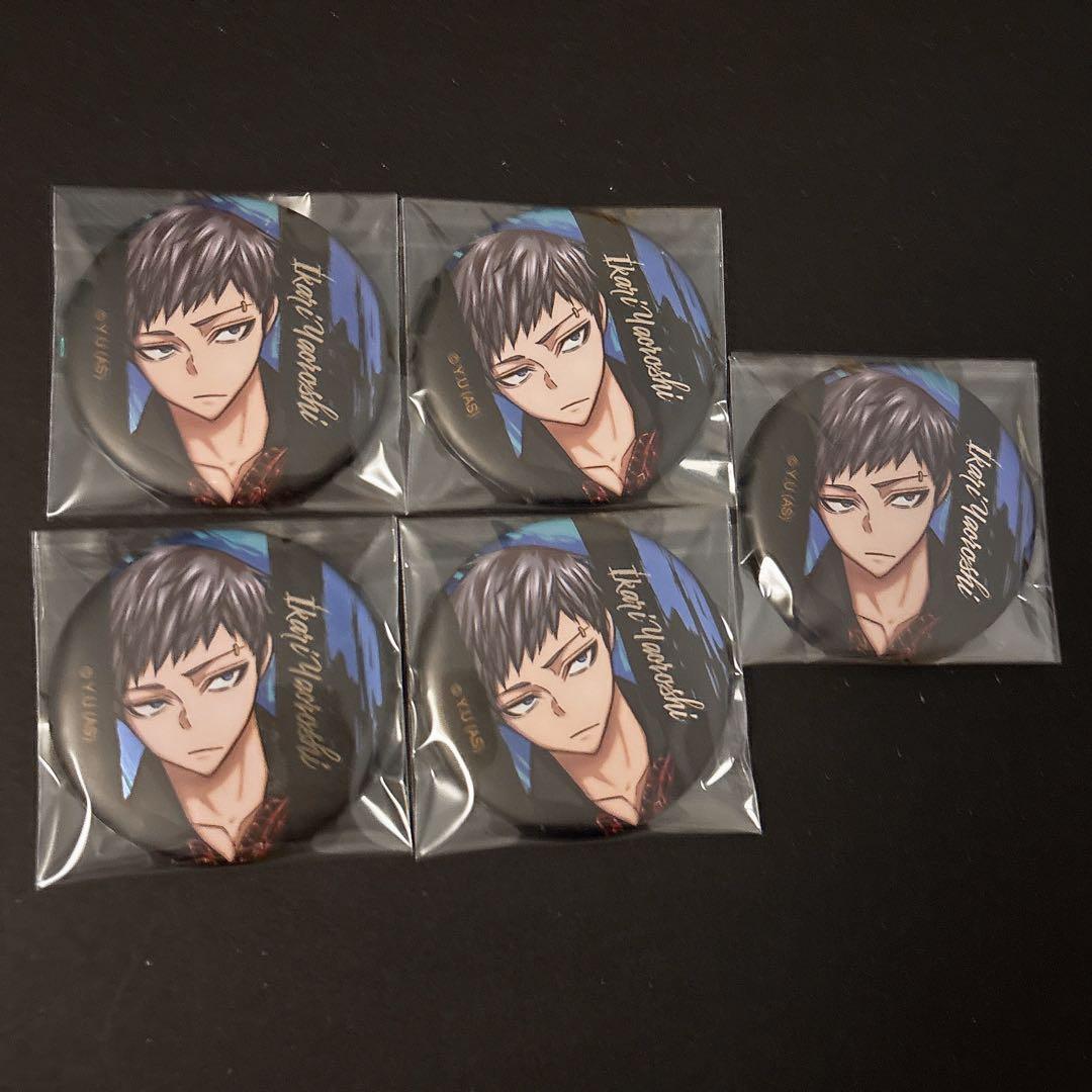 桃源暗鬼 メタリック缶バッジ 矢颪碇 - メルカリ