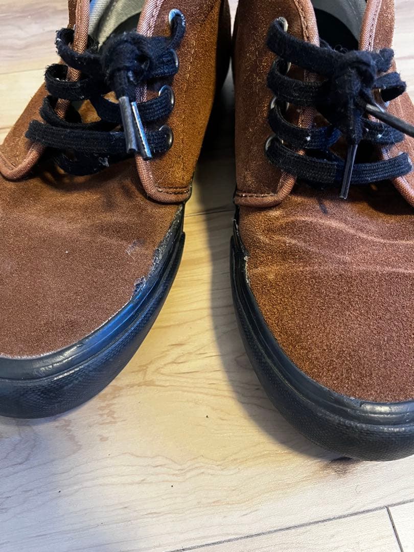 vans chukka pro 50周年 チャッカ スエード ブラウン - メルカリ