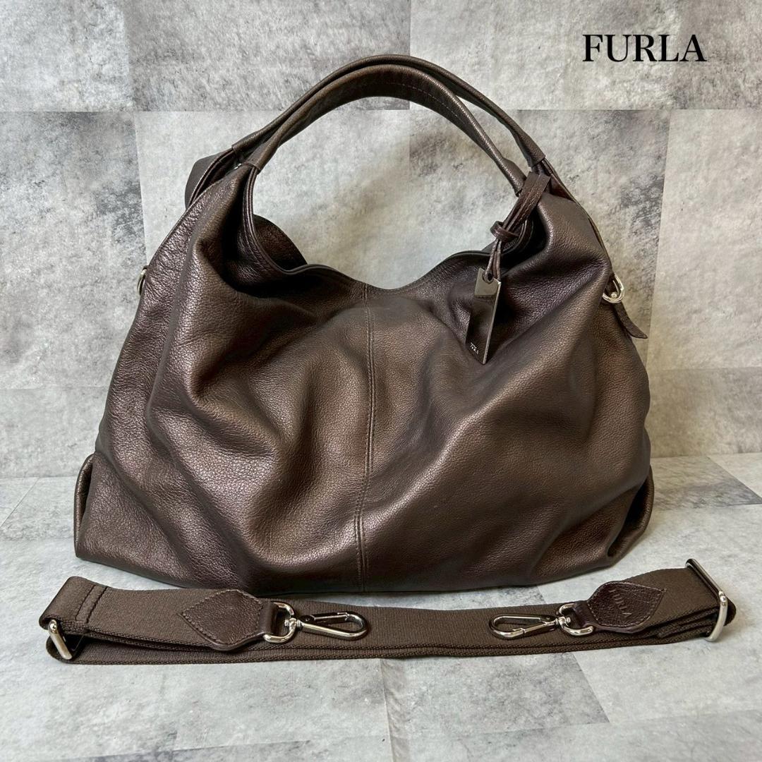 FURLA　フルラ ハンド ショルダー　2way バッグ 大きいサイズ RG27 FURLA（フルラ） バッグ レディース ショルダーバッグ 2way 斜めがけ