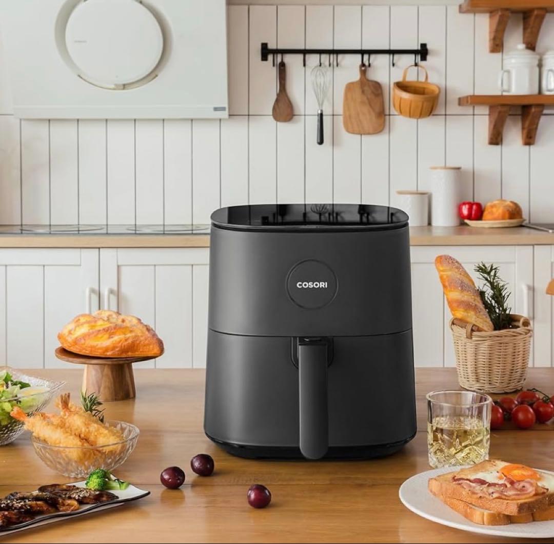 COSORI ノンフライヤー 4.7L 大容量 家庭用 電気最高温230℃