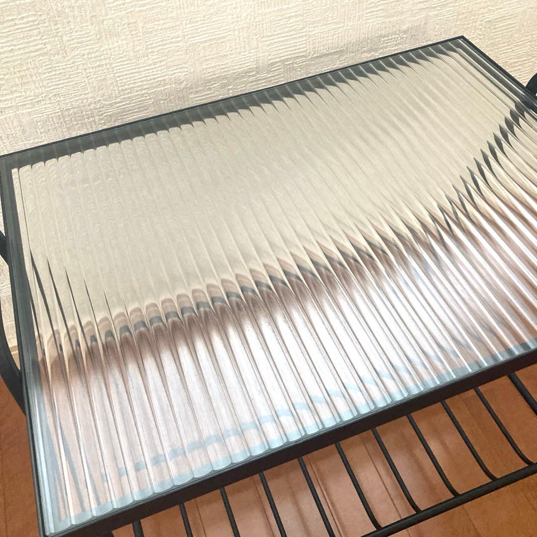 unico STELLA アイアンサイドテーブル - メルカリ