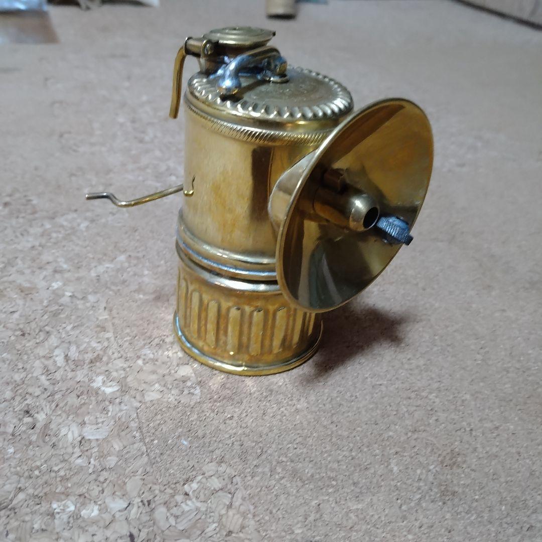 カーバイトランプ 真鍮 ビンテージ - メルカリ