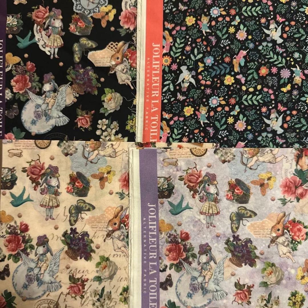 オーダー可能な生地リスト☆ジョリーフルール♡マイリトルテイラー