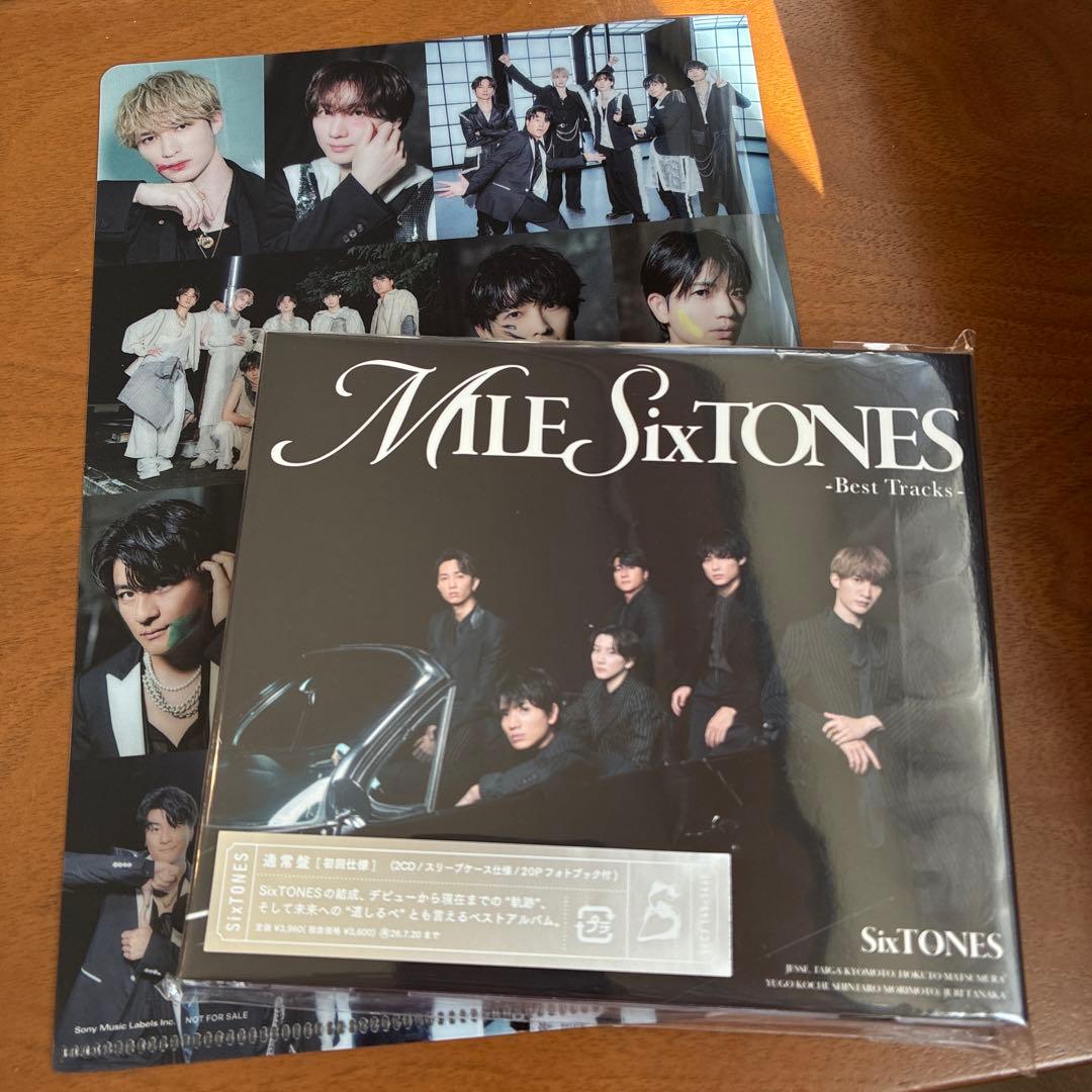 milesixtones 通常盤CD/特典クリアファイル - メルカリ