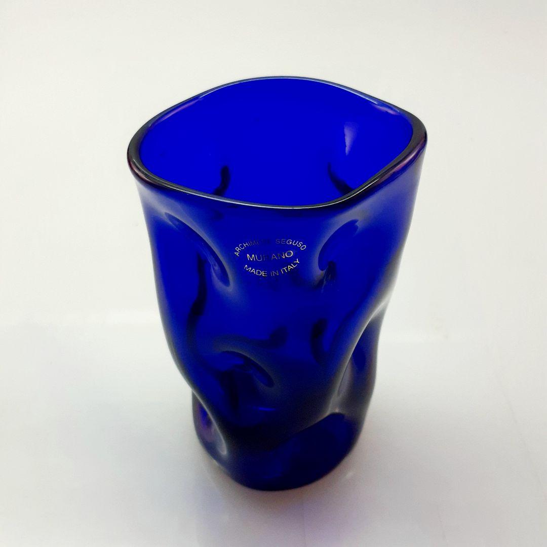 MURANO ARCHIMEDE SEGUSO ムラノ ブルー グラス - メルカリ