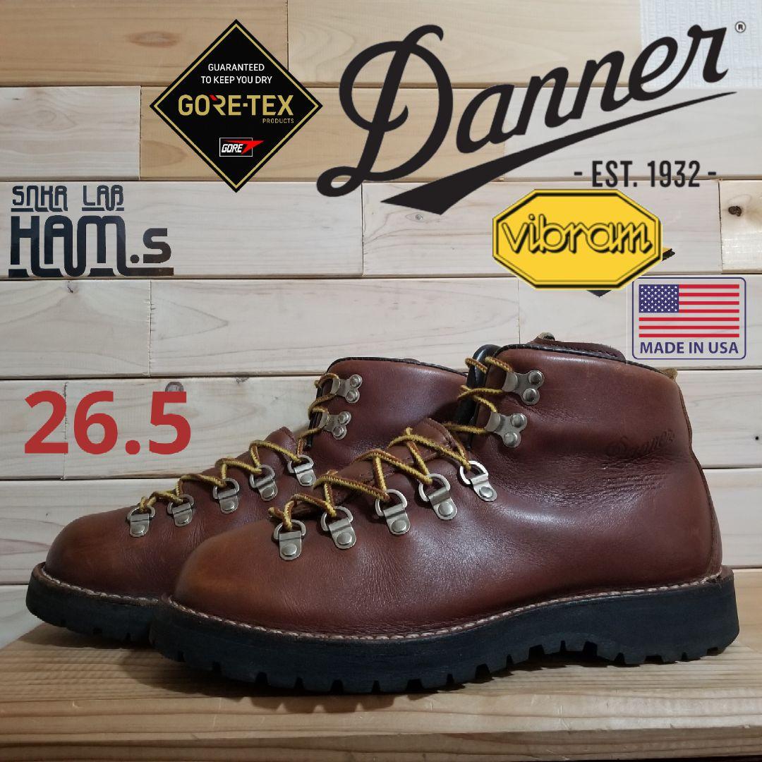 美品 USA製 ダナー Danner 30520X マウンテンライト ブーツ wine-king_6877100000001195