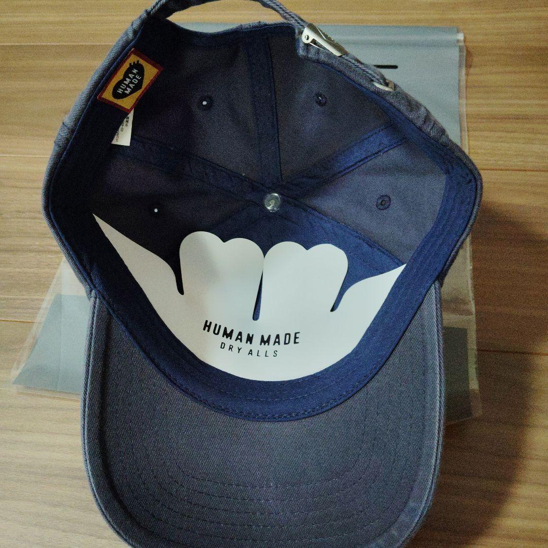 Human Made ネイビー ベースボールキャップ - メルカリ