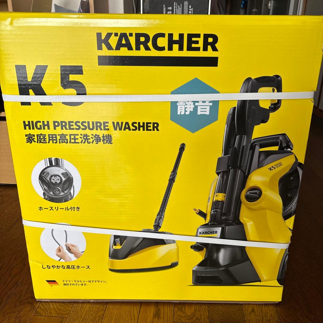60HZ西日本用　未使用・未開封、ケルヒャー、K5 高圧洗浄機&付属品付 K5プレミアムサイレント 水冷式モーター高圧洗浄機 西日本用 60Hz