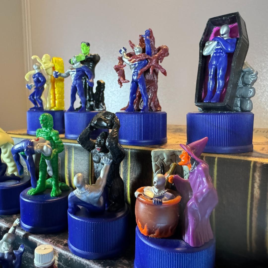 コンプリート ペプシマンキャップ 第1弾 ~ 第5弾全種 PEPSI【1998