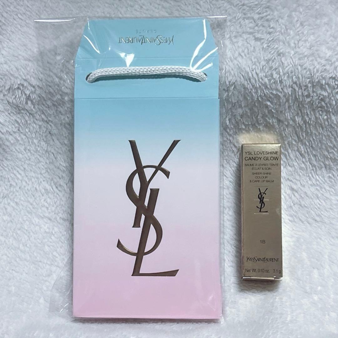 表参道限定 平野紫耀 桜プリント刻印 YSL ラブシャインリップ No.1B