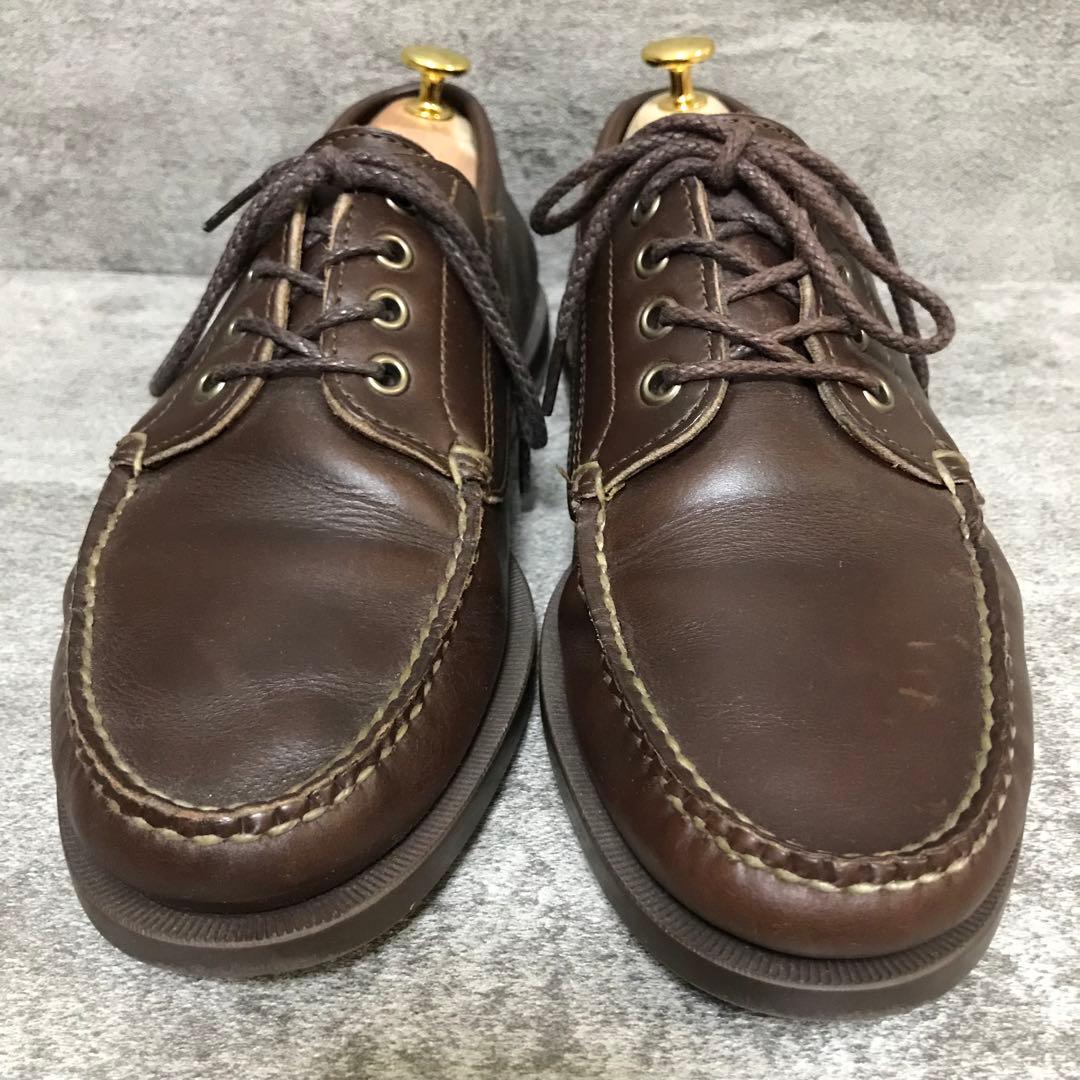 USA製 ランコート デッキシューズ 27.5cm モカシン 本革