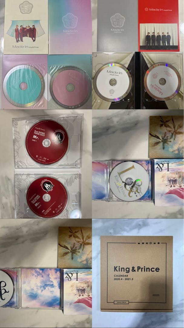 King & Prince CD8枚アルバム フォトカード付き - メルカリ