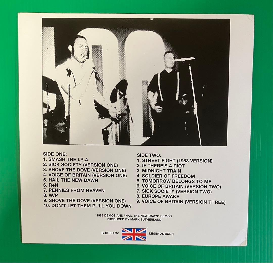 SCREWDRIVER『ROCK ANTI-COMMUNISM』 アナログ盤 - メルカリ