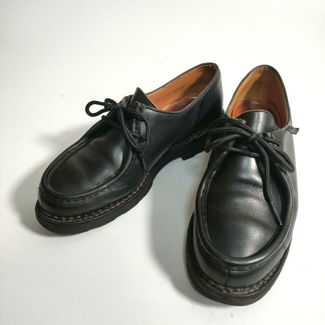 パラブーツ ミカエル 40 ブラック リスレザー チロリアンシューズ 楽天市場】パラブーツ ミカエル 国内正規品 PARABOOT MICHAEL NOIR