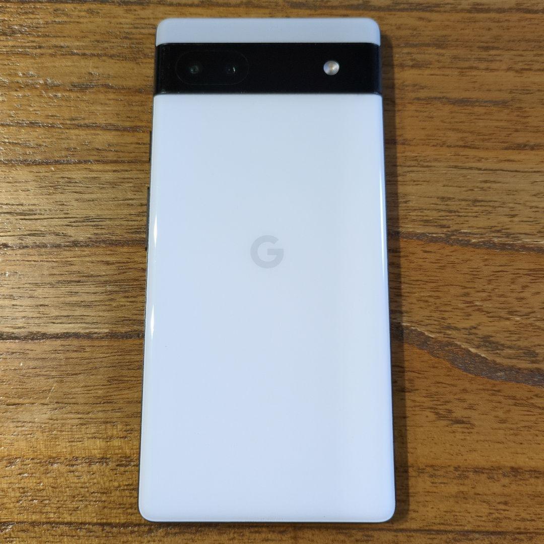 Google Pixel 6a ホワイト 画面割れあり オマケ付き - メルカリ