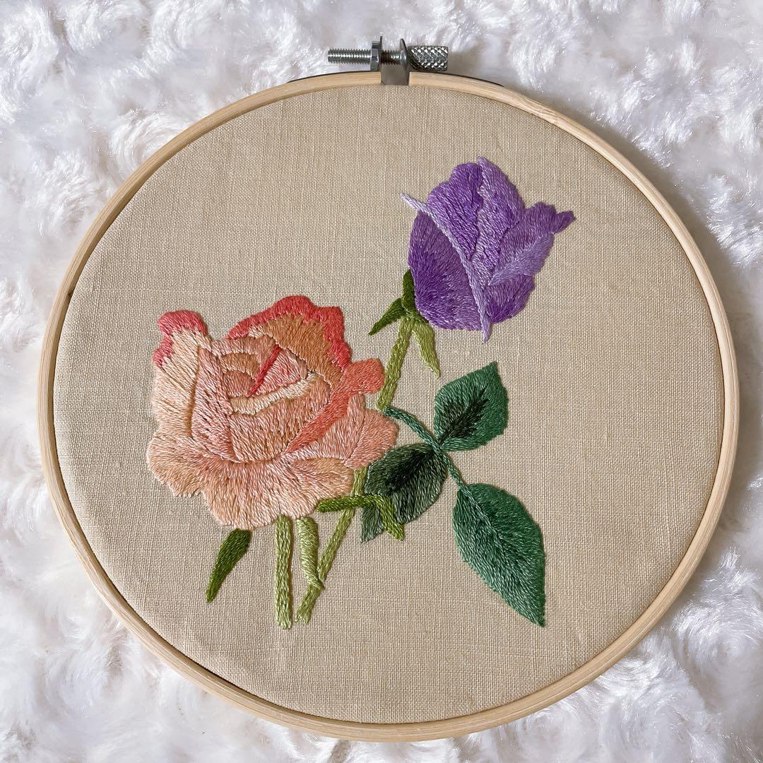 ハンドメイド 刺繍フレーム - メルカリ
