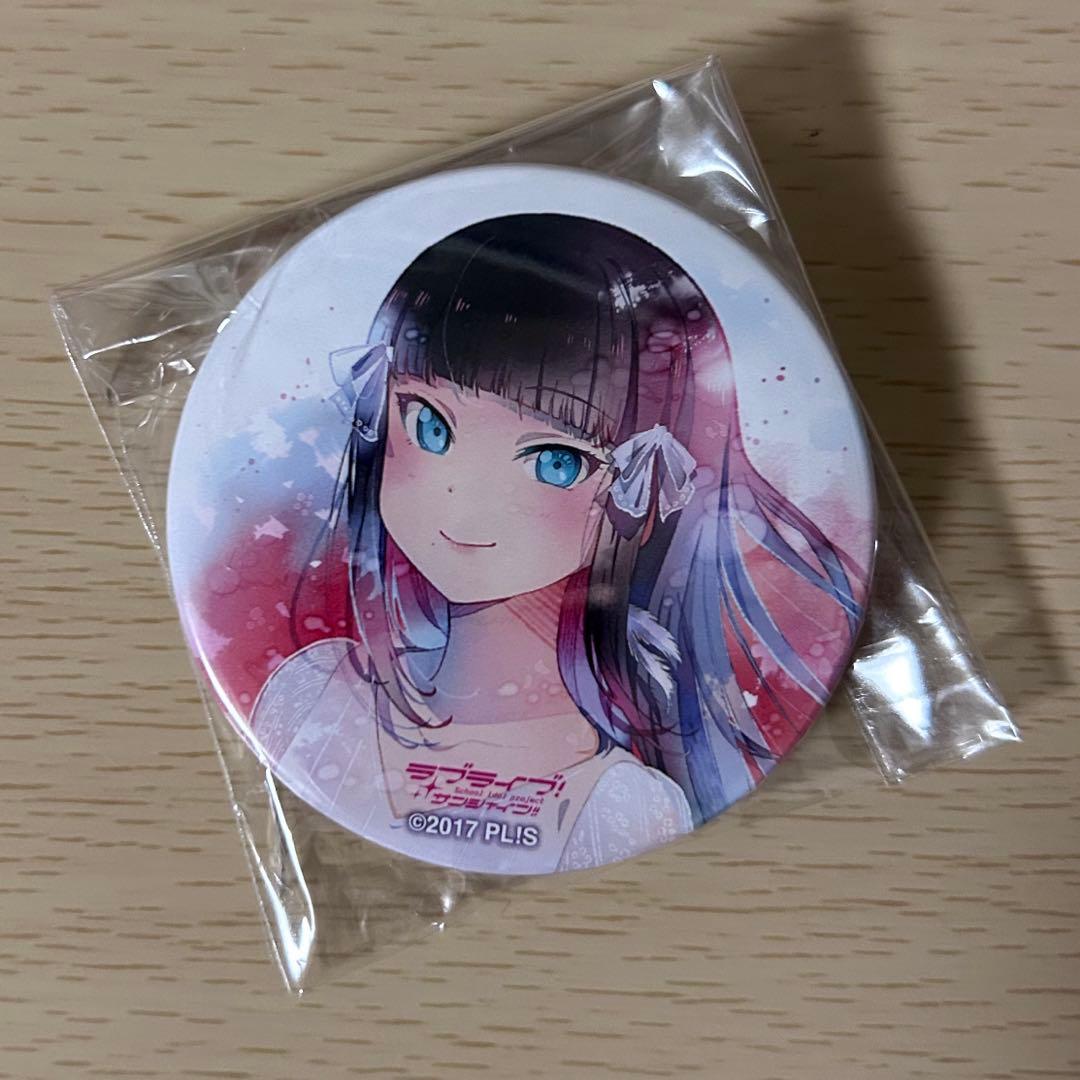 ラブライブサンシャイン Aqours 沼津地元愛まつり 缶バッジ 黒澤ダイヤ