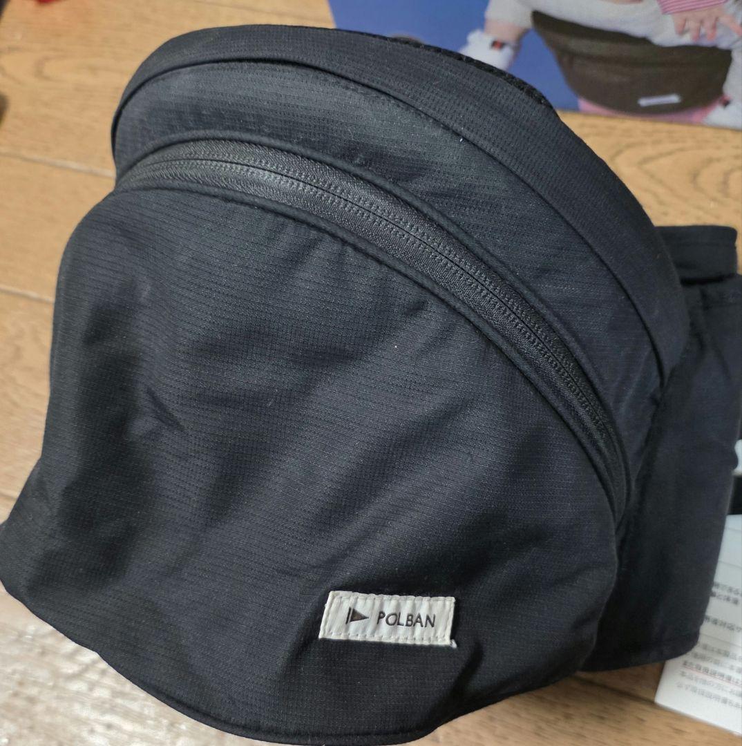 POLBAN ADVANCE ヒップシート ブラック ＋ シングルショルダー - メルカリ