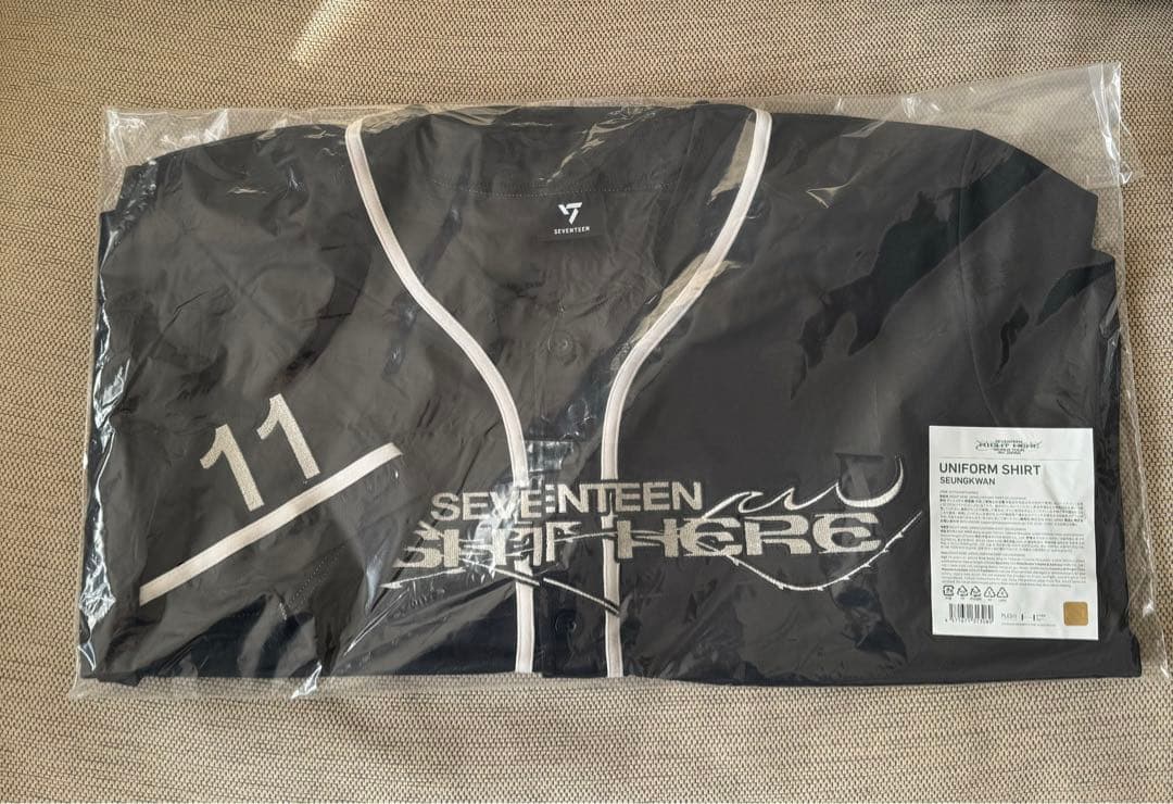 未開封♪ セブチ スングァン RIGHT HERE ユニフォームシャツ - メルカリ