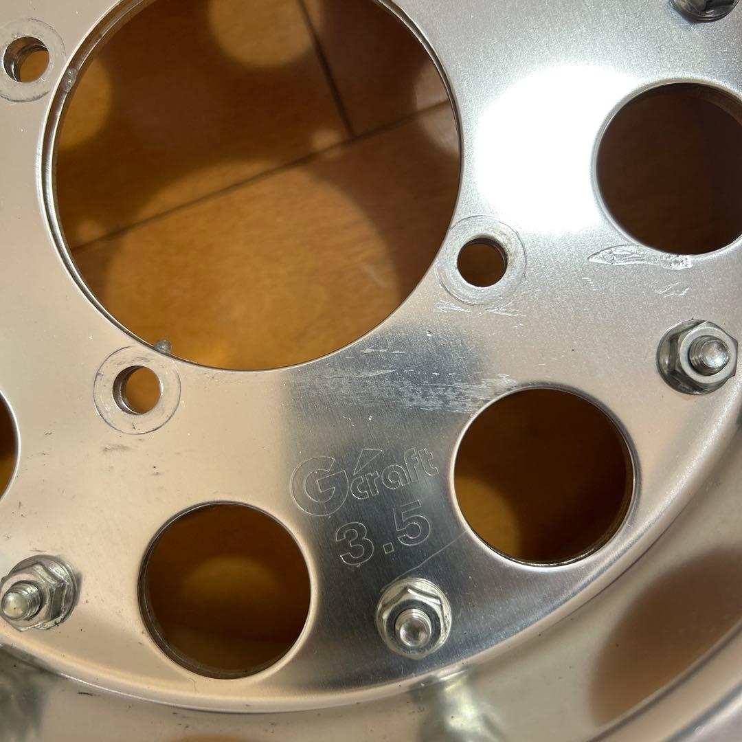 gクラフト 3.5J ホイール　タイヤ付き