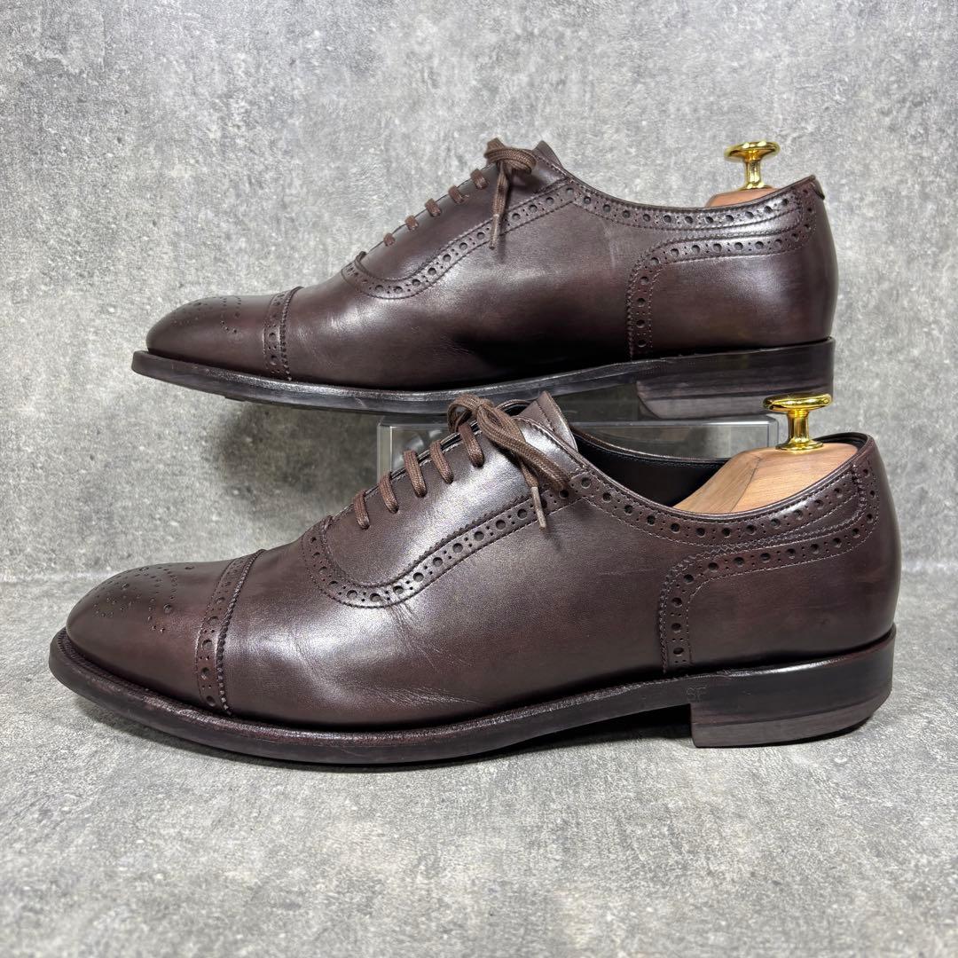 美品】SHETLAND FOX セミグローブ メダリオン 25cm レザー - メルカリ