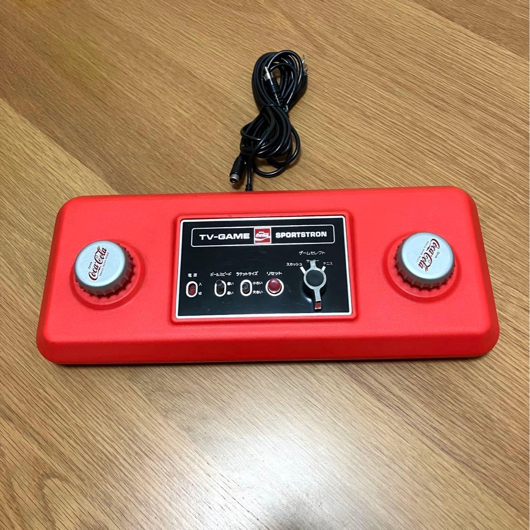 【動作OK】1977年 コカコーラ SPORTSTRON レトロTV ゲーム 動作OK】1977年 コカコーラ SPORTSTRON レトロTV ゲーム - メルカリ