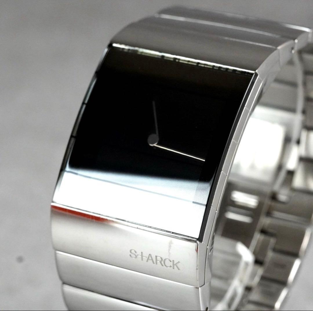 S+ARCK フィリップスタルク フォッシル スクエア メンズ 腕時計