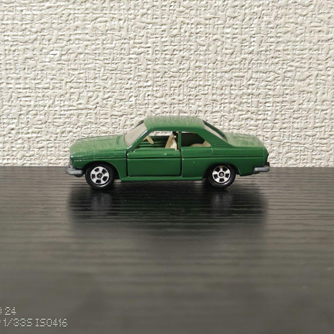 TOMICA トミカ ブルーバードSSS クーペ 緑色 1Aホイール - メルカリ