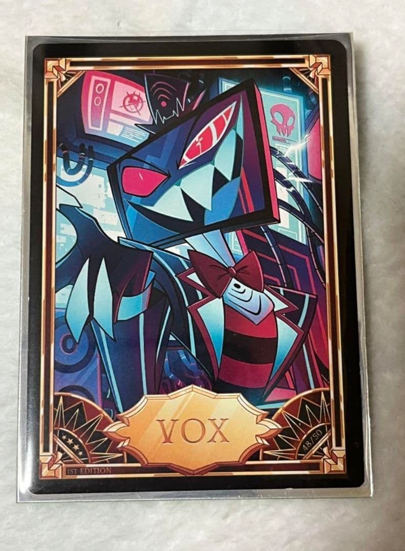 ハズビンホテル】初版 ヴォックス カード Hazbin Hotel - メルカリ