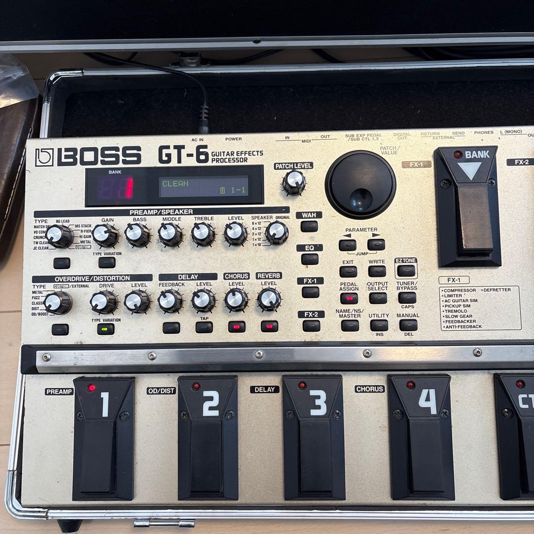 DXAYEZKE 様専用商談中！！ BOSS GT-6 フロアマルチエフェクター