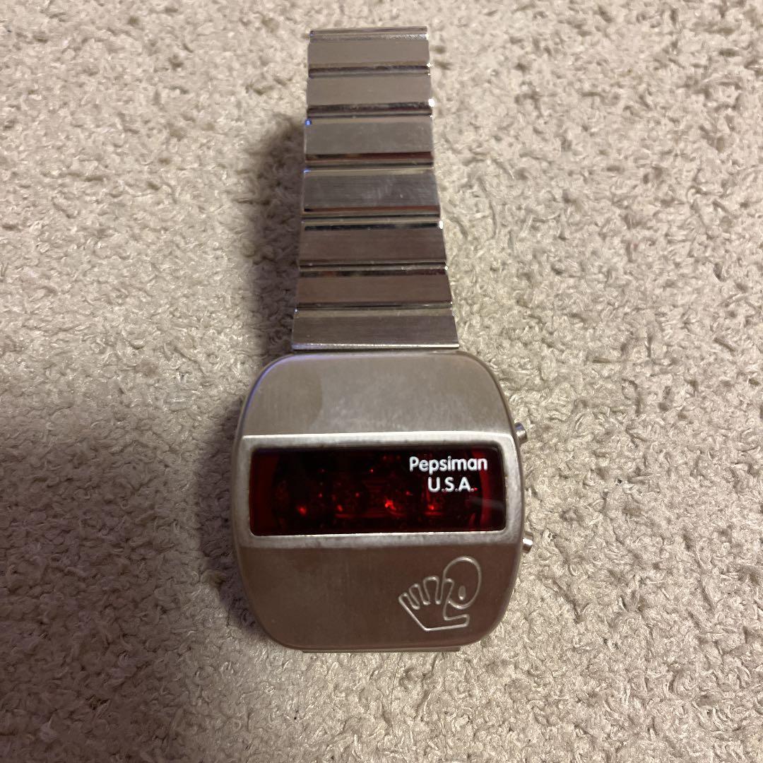 fossil pepsiman 時計 当選品 90s vintage - メルカリ