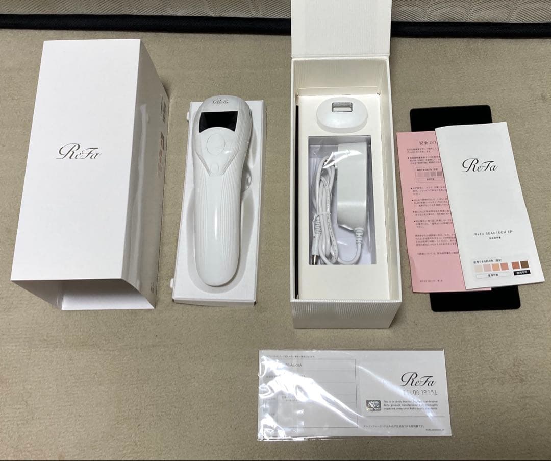 ほぼ未使用⭐︎MTG リファビューテック エピ RE-AL-02A Refa脱毛器 正規販売店】MTG リファ ビューテック エピ RE-AL-02A ReFa BEAUTECH