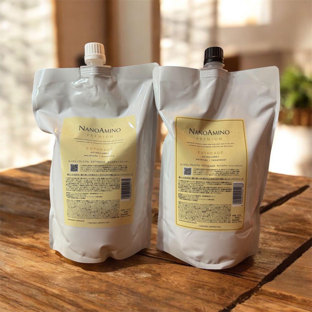 業務用ナノアミノプレミアム　エスタージュモイスチャーシャンプー&トリートメント ナノアミノプレミアム / ナノアミノプレミアムエスタージュ